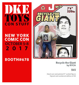New York Comic Con 2017 Exclusive WWE “Recycle the Giant” Andre the Giant Bootleg Resin Figures by RYCA x DKE Toys