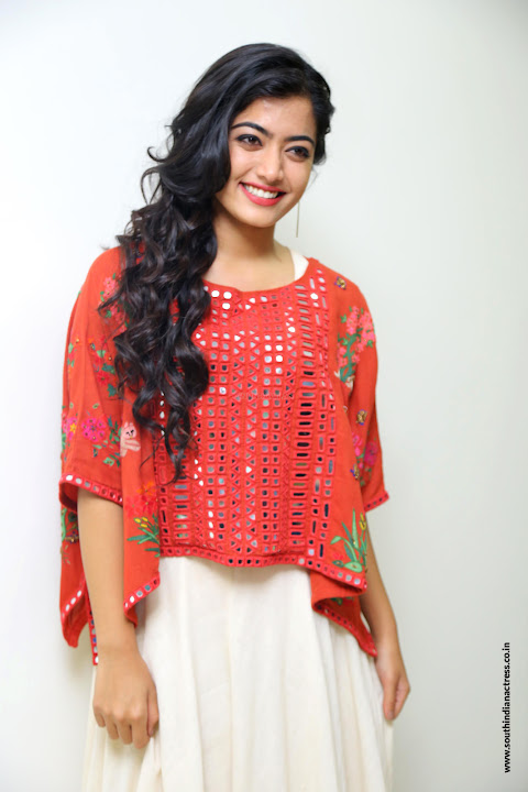 Rashmika Mandanna at Chalo teaser launch