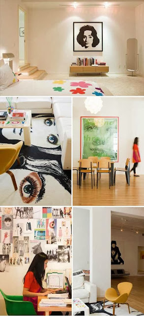 Modern Pop Art Style Apartment Ideas