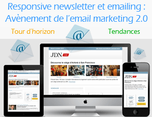 Newsletter et mobile responsive webdesign : tendance webmarketing 2013
