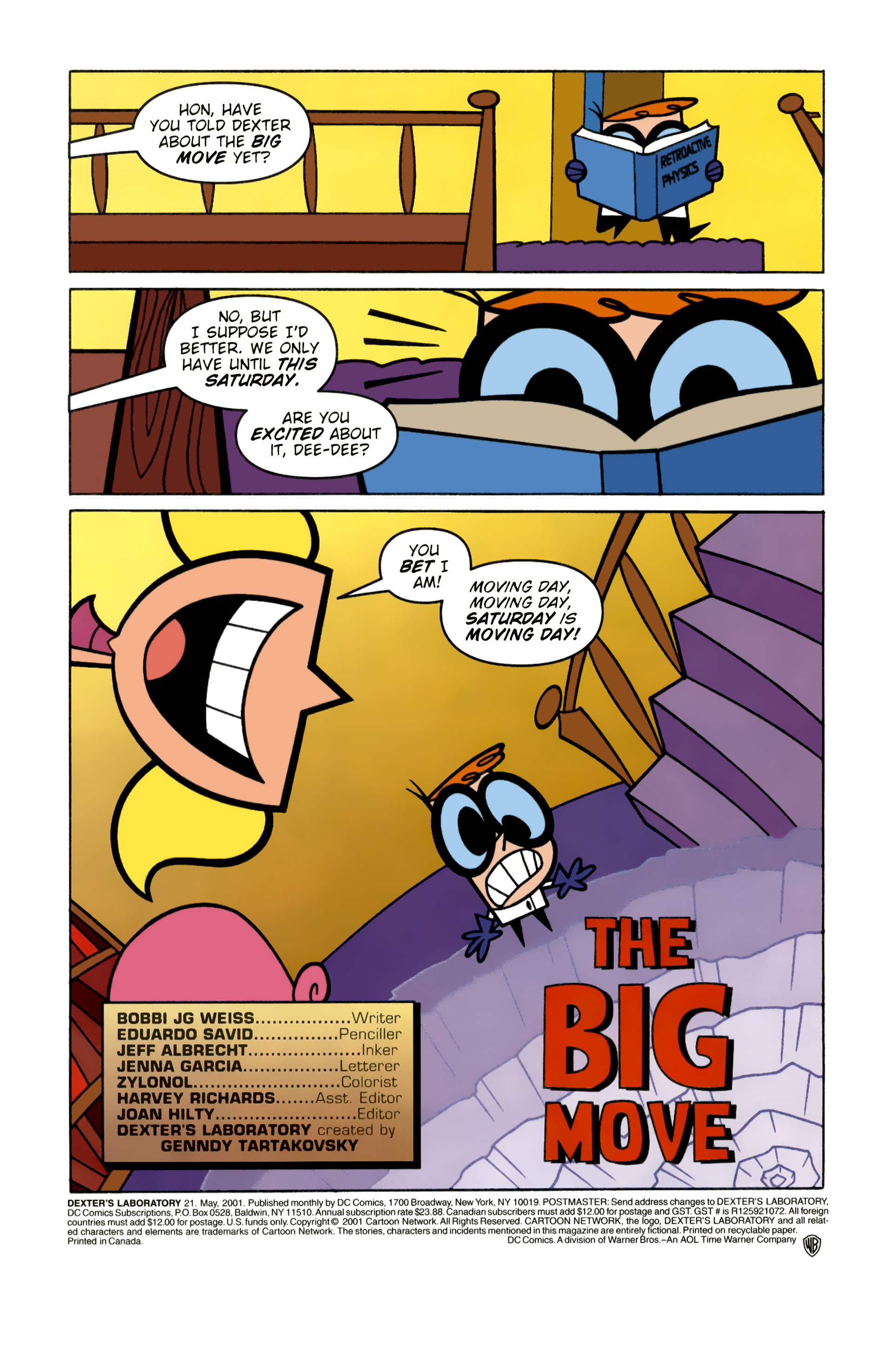 Read online Dexter's Laboratory comic -  Issue #21 - 2