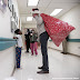 Photos: Barack Obama dresses as Santa Claus to surprise ill Children in hospital