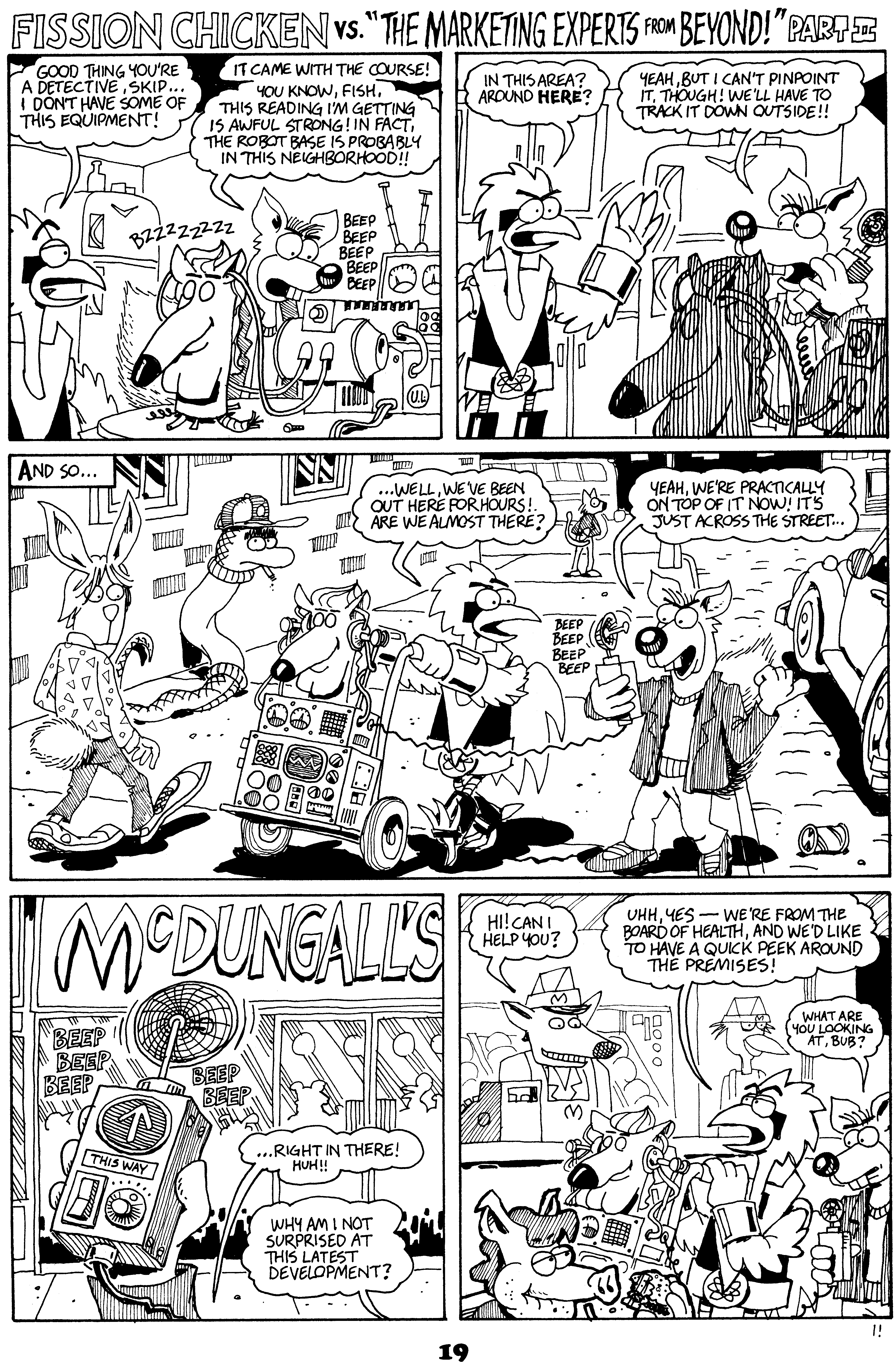 Read online Critters comic -  Issue #20 - 21