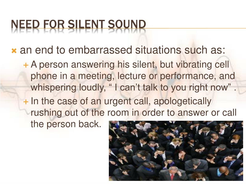 silent sound technology Scribd india