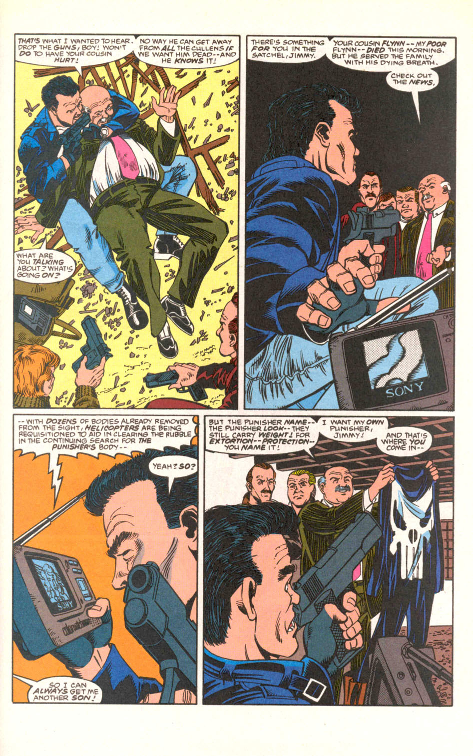 Read online The Punisher (1987) comic -  Issue #86 - Suicide Run - 22