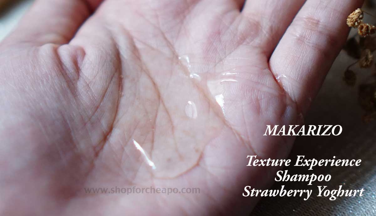 Makarizo Shampoo Texture Experience Strawberry Yoghurt Review