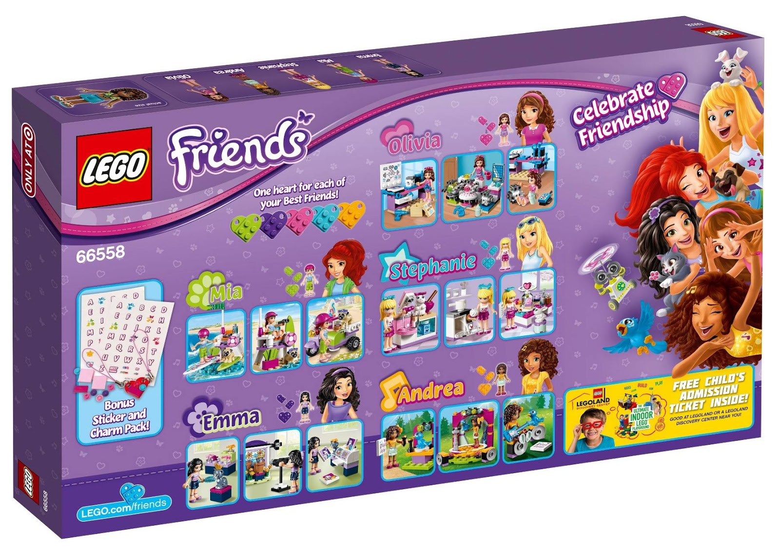 Anden klasse forfriskende mosaik Heartlake Times: LEGO Friends Super Pack 5-in-1