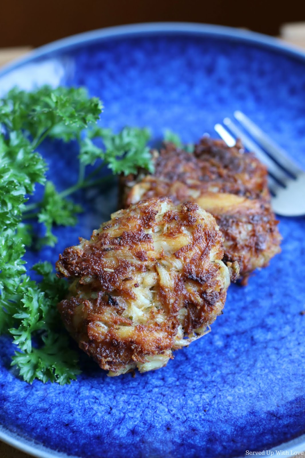 Served Up With Love Crab Cakes