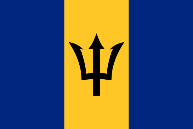 Bendera identitas negara Barbados