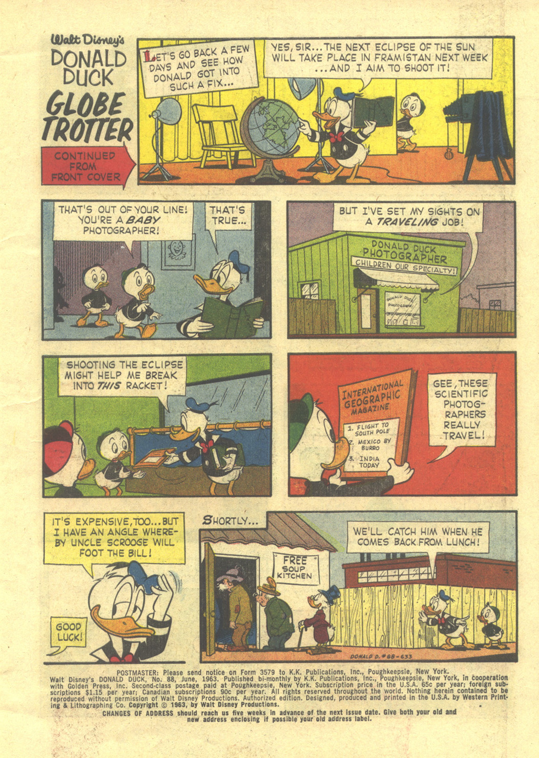 Read online Walt Disney's Donald Duck (1952) comic -  Issue #88 - 3