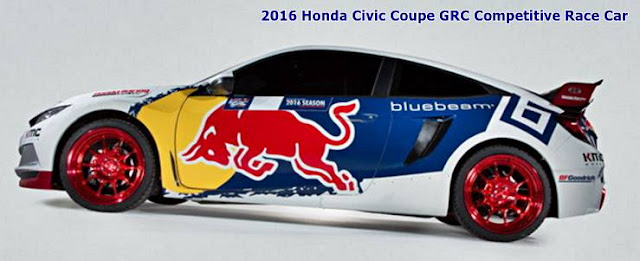 2016 Honda Civic Coupe GRC Competitive Race Car