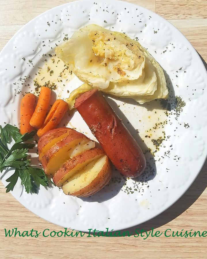 Hobo Dinner in Foil Packet What's Cookin' Italian Style Cuisine