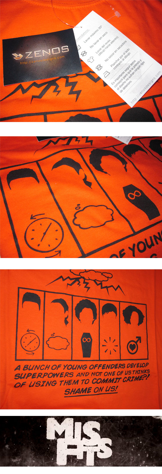estudiar Esquiar Playa Camisetas Misfits [SERIE] - 1001 Camisetas