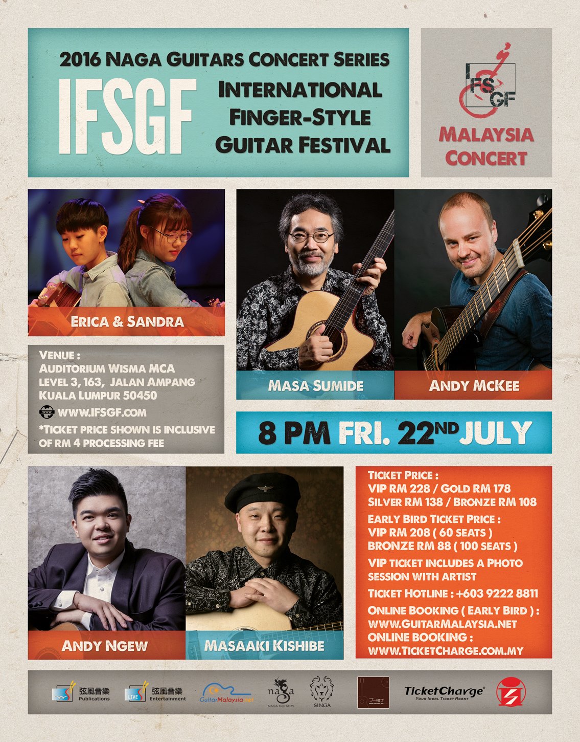 Penang Guitar Events Malaysia International FingerStyle Guitar