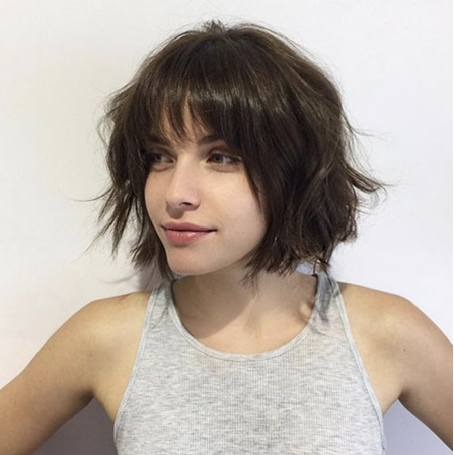 pictures of a layered bob hairstyle