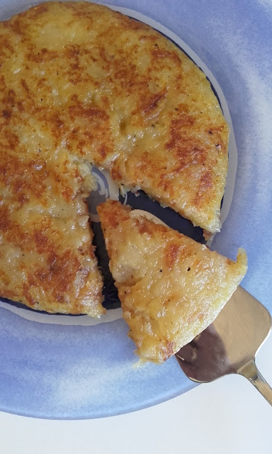 Rosti. (Tortilla de patata sin huevo)