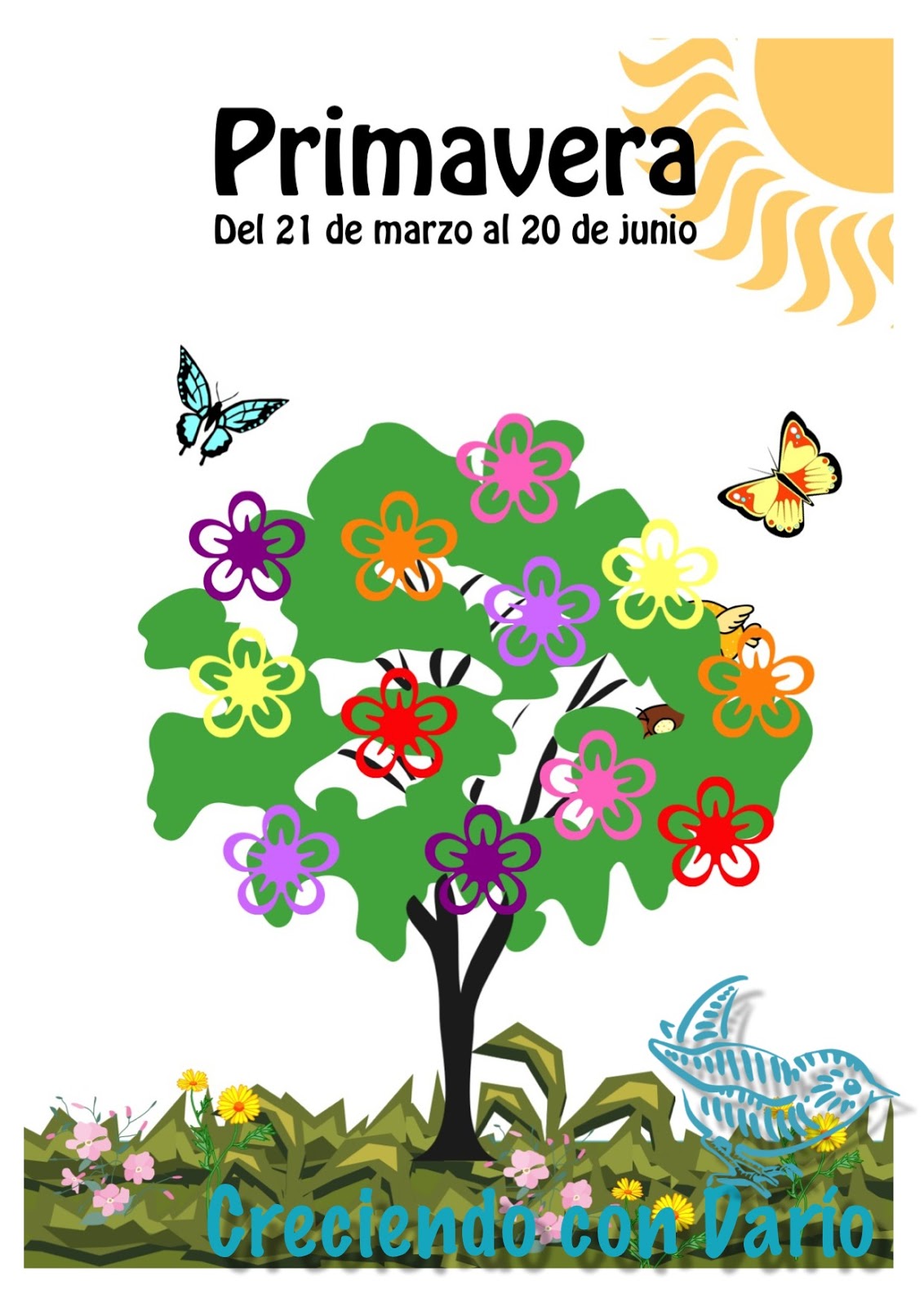 Creciendo con Darío 10 Actividades de primavera Creciendo con Darío 10 Actividades de primavera