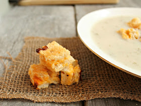 Grilled Cheese Croutons