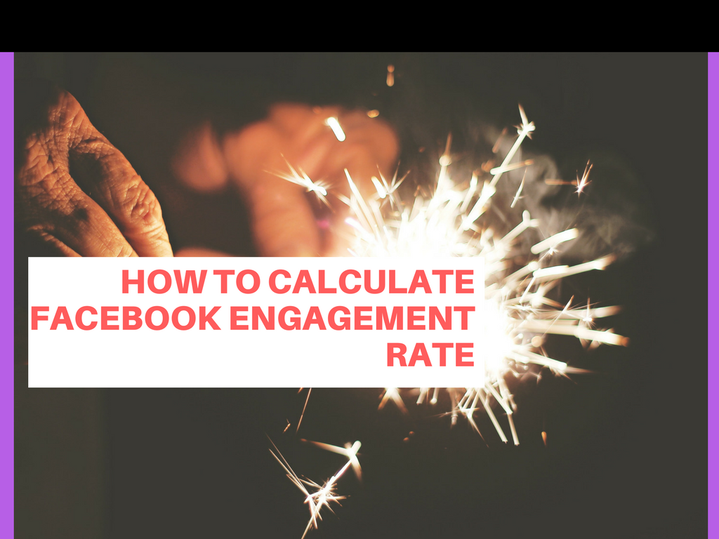 Calculate Average Facebook Posts Engagement Rate Formula