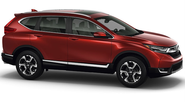 CRV 2017 Honda CR-V red