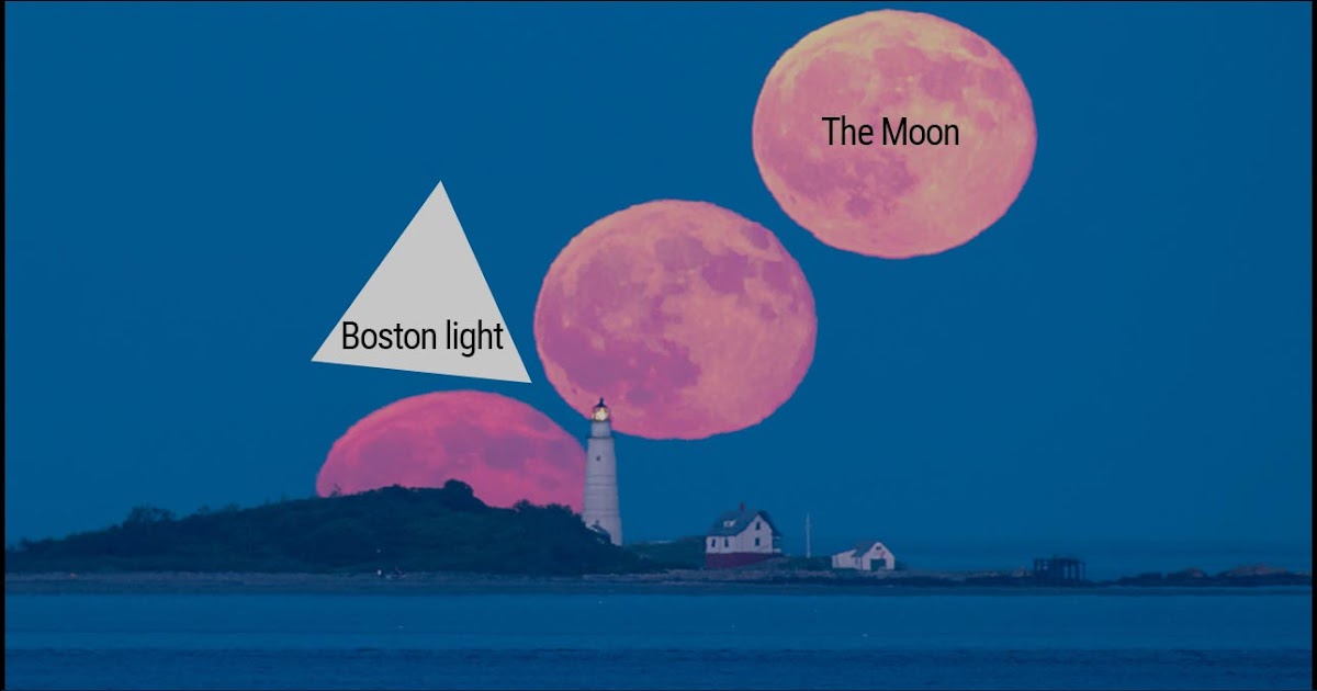 The Moon and Boston light Physicist science and technology news