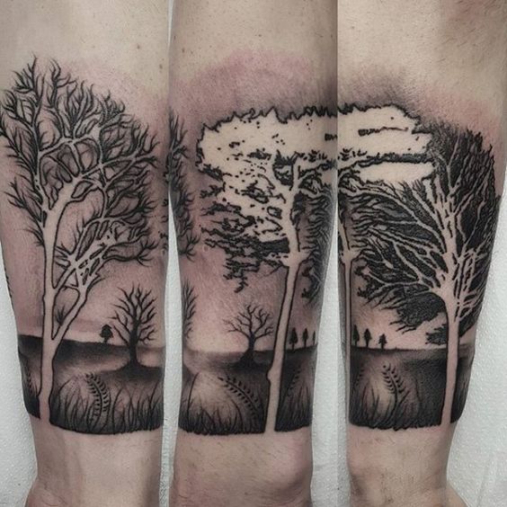 16 Popular Tree Tattoos Ideas
