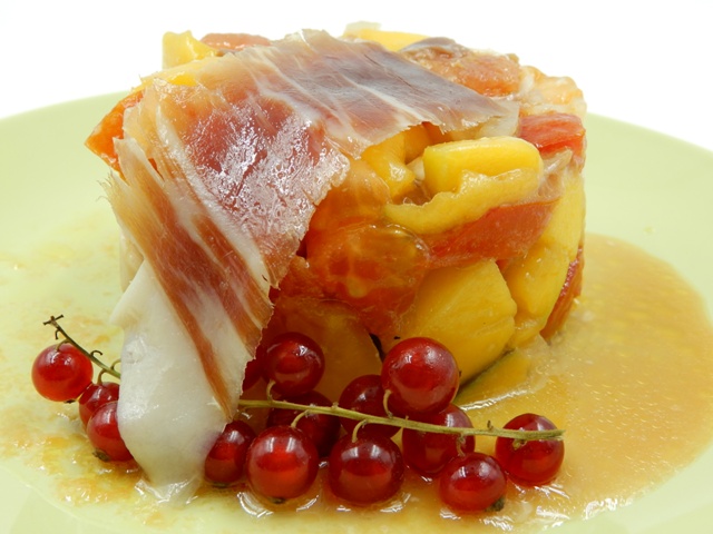 Tartar de Jamón Ibérico de Bellota con Mango