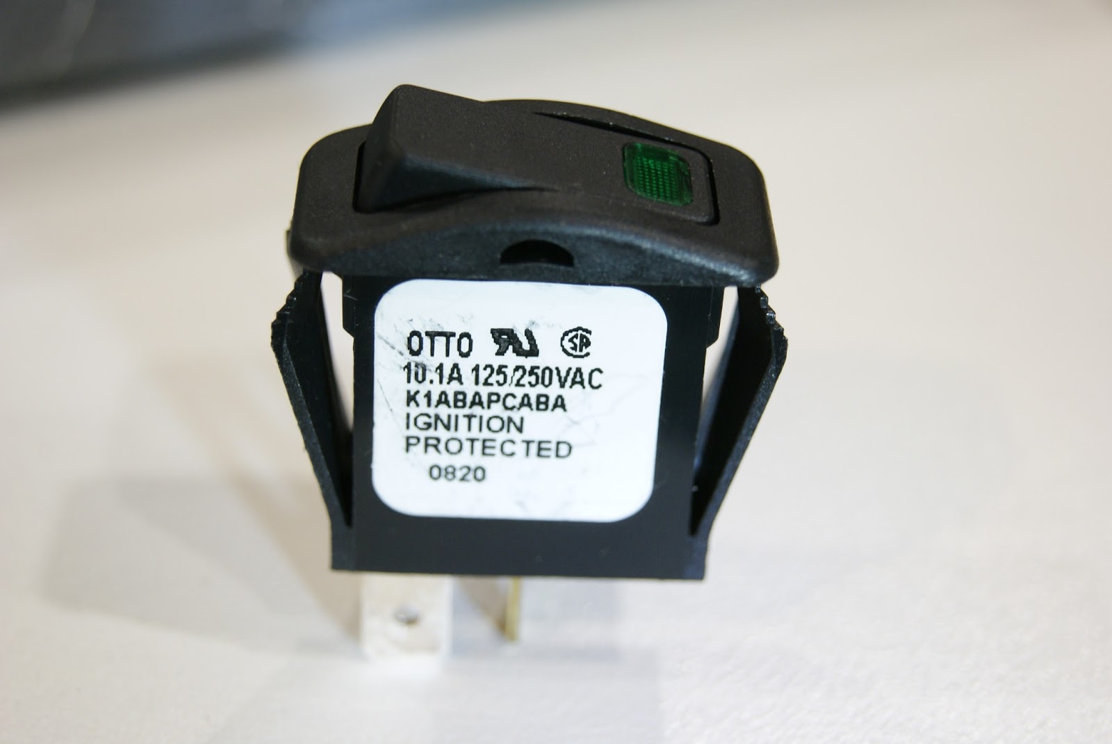 DOG Aviation John's RV12 Blog Fuel Pump & Left Landing Light Switches