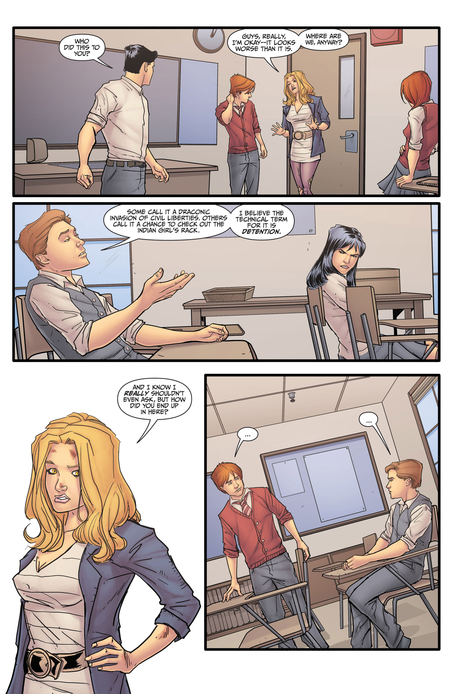 Read online Morning Glories comic -  Issue # _TPB 1 - 59