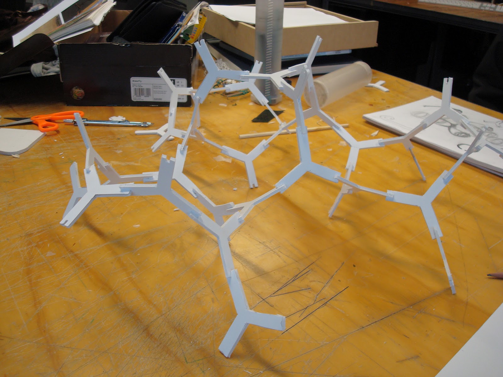 DESIGN 2, 2012 Y blocks and the pyramid plantroom