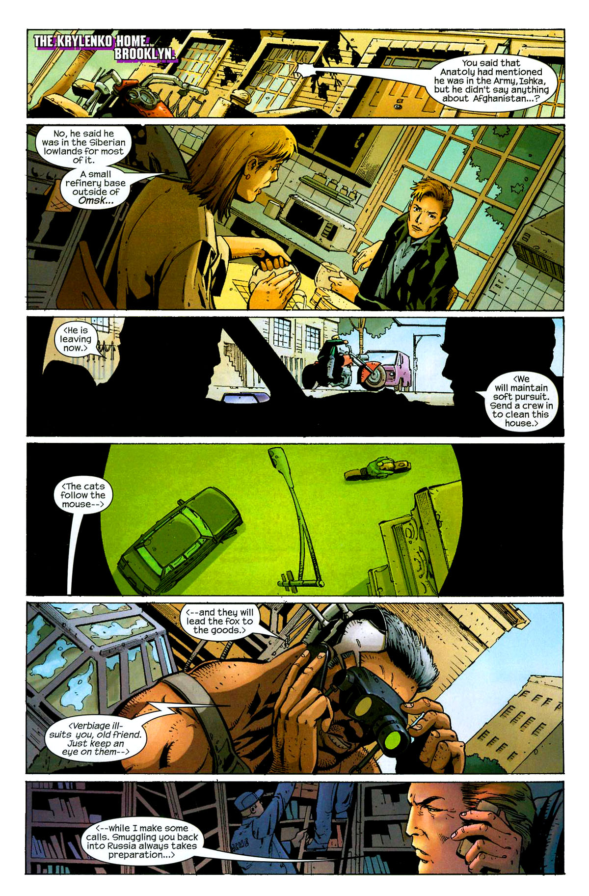 Hawkeye (2003) Issue #8 #8 - English 8