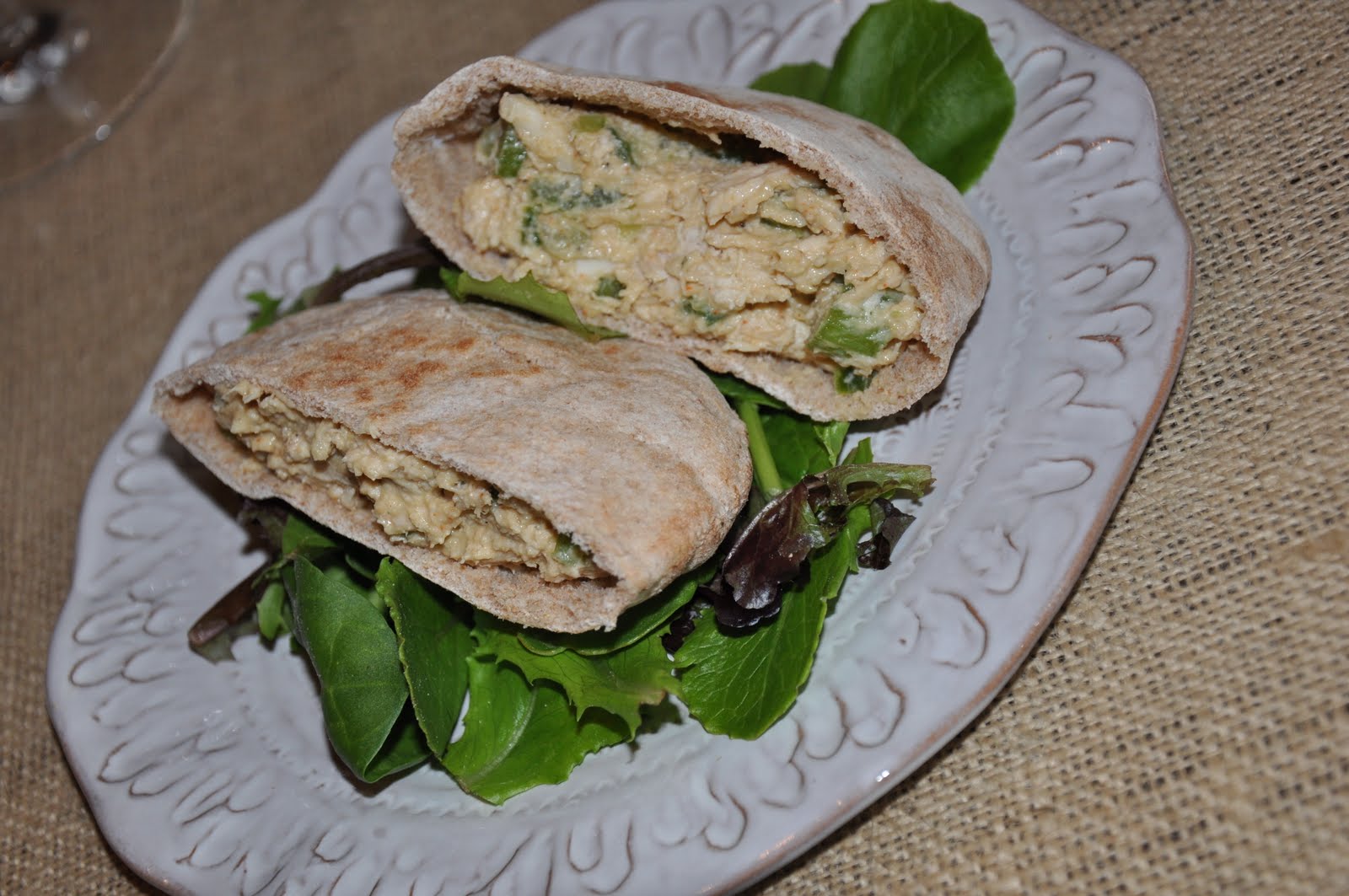The Pearce's Kitchen Hummus Chicken Salad
