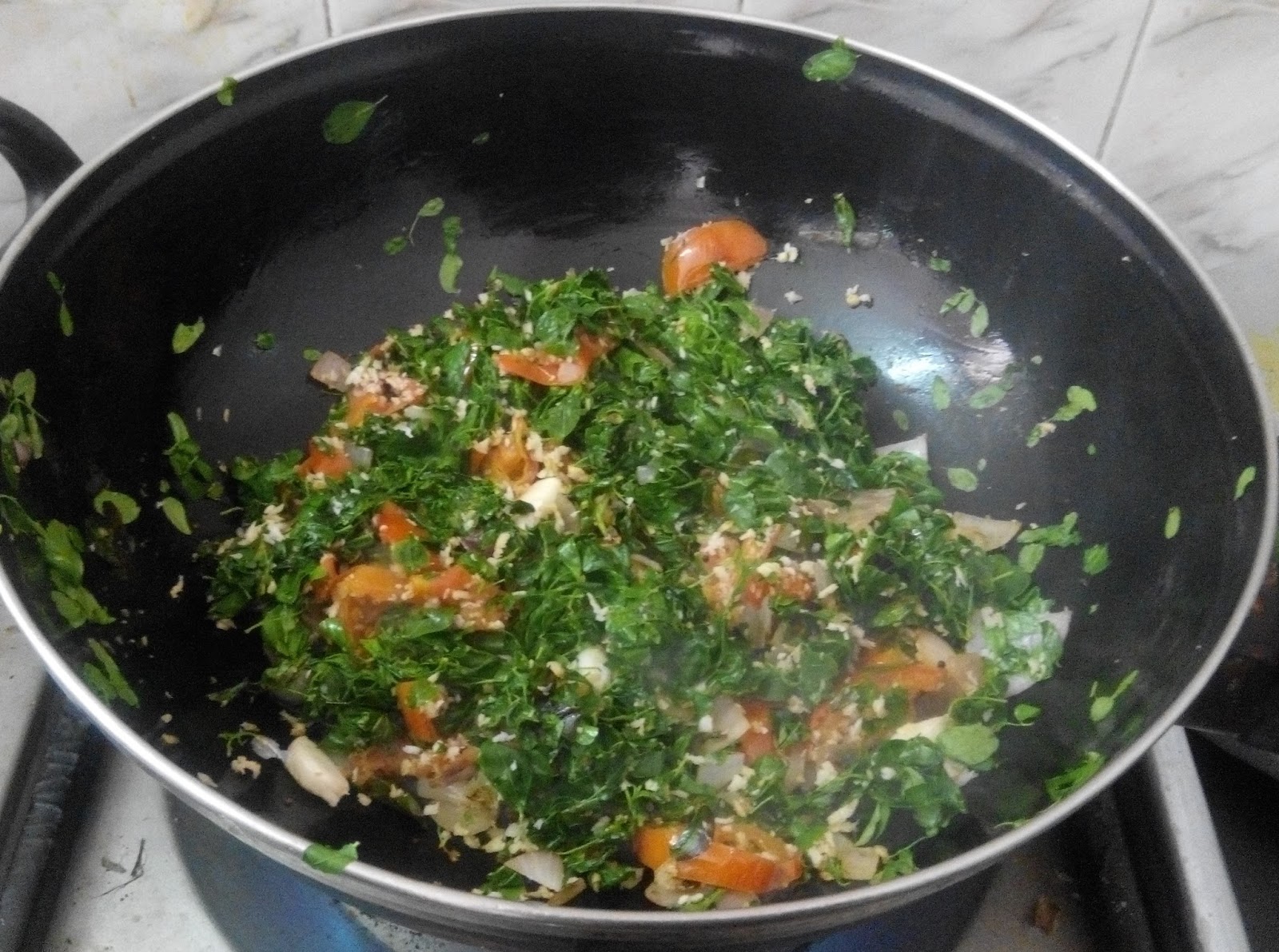 QUICK SAMBAR / DRUMSTICK LEAVES SAMBAR