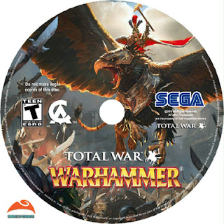Total War WARHAMMER Disk Label