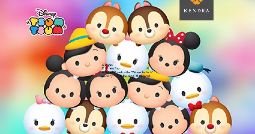 Bantal Tsum Tsum dari Kendra.