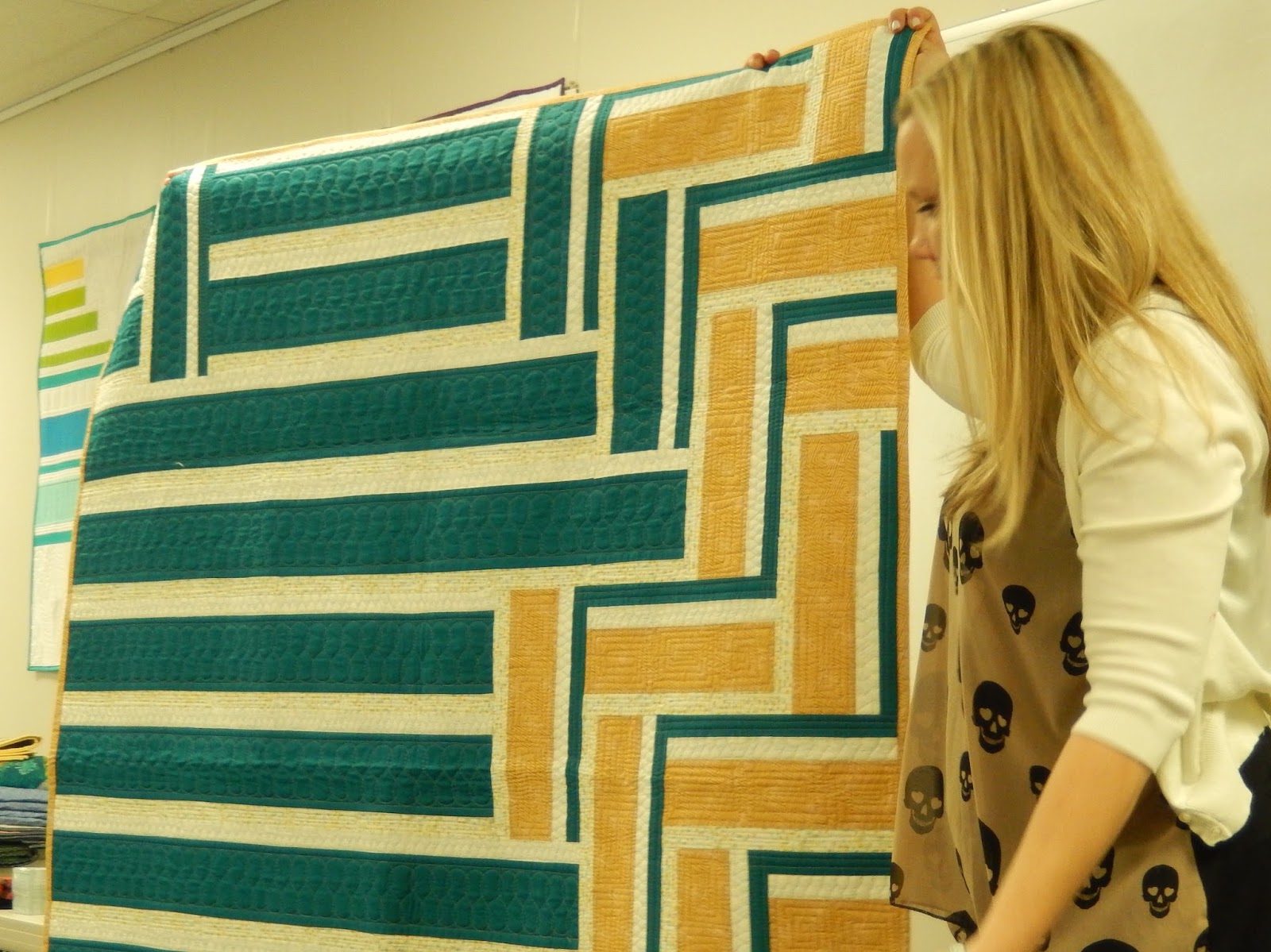 Quilting Mod Angela Walters Visits the Salt Lake Modern Quilt Guild