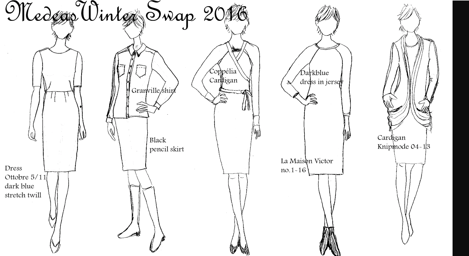 Medea S Wardrobe Sewing A Capsule Wardrobe From Scratch