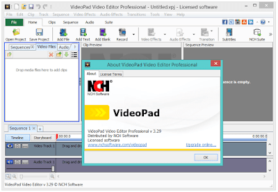 Serial Keys And Regestration Code For NCH VedioPad Vedio Editor 2018 (UPDATED)