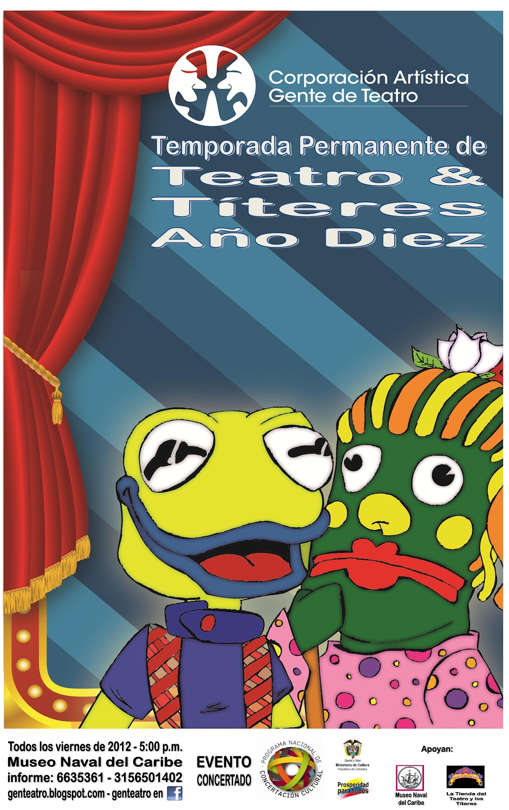 GenTeatro Los Títeres de Norberto del Prado (Argentina) en evento