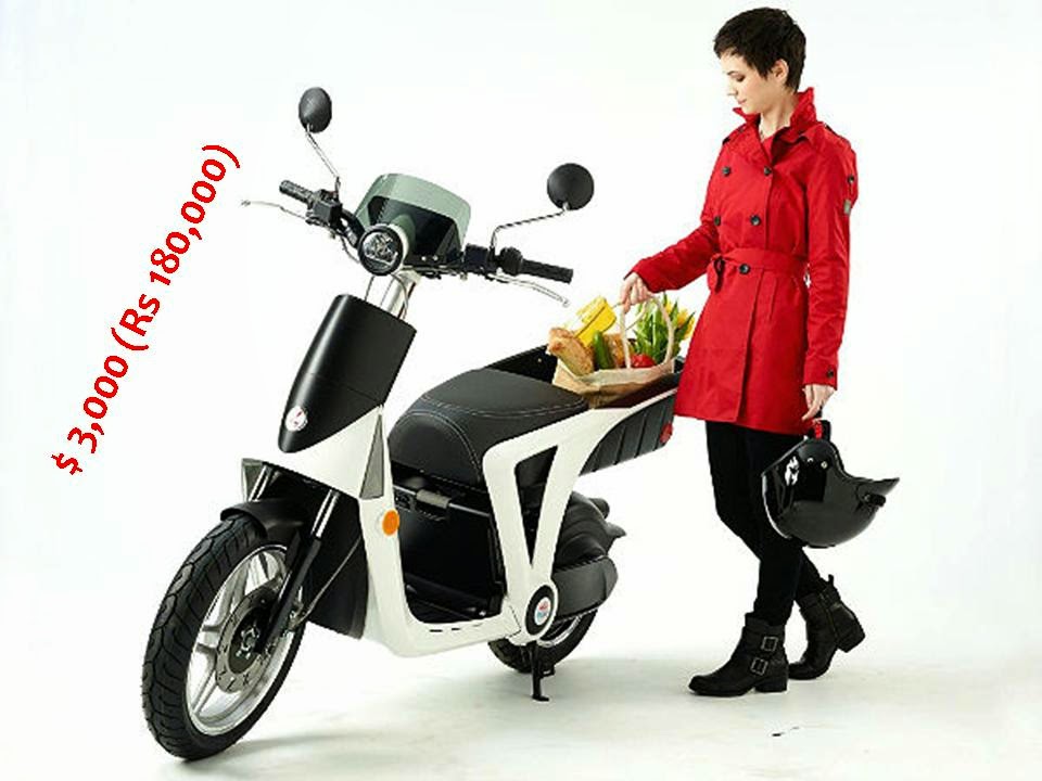 Mahindra's Electric Scooter 