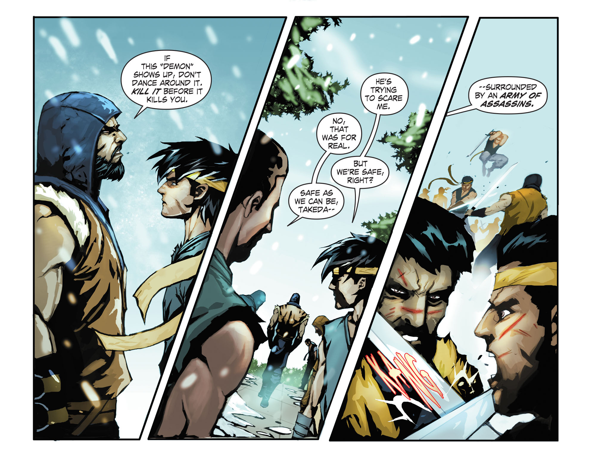 Read online Mortal Kombat X [I] comic -  Issue #2 - 17