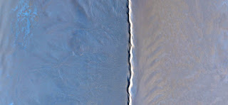 Homage to Kandinsky, golden ratio, the blue desert dust crosses the border of white and abstract landscapes long dune deserts of Africa from the air, collection of Abstract Naturalism Munimara Homage to Kandinsky, golden ratio, the blue desert dust crosses the border of white and abstract landscapes long dune deserts of Africa from the air