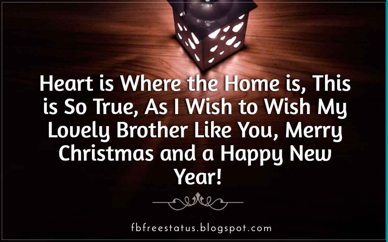 Christmas Messages For Brother