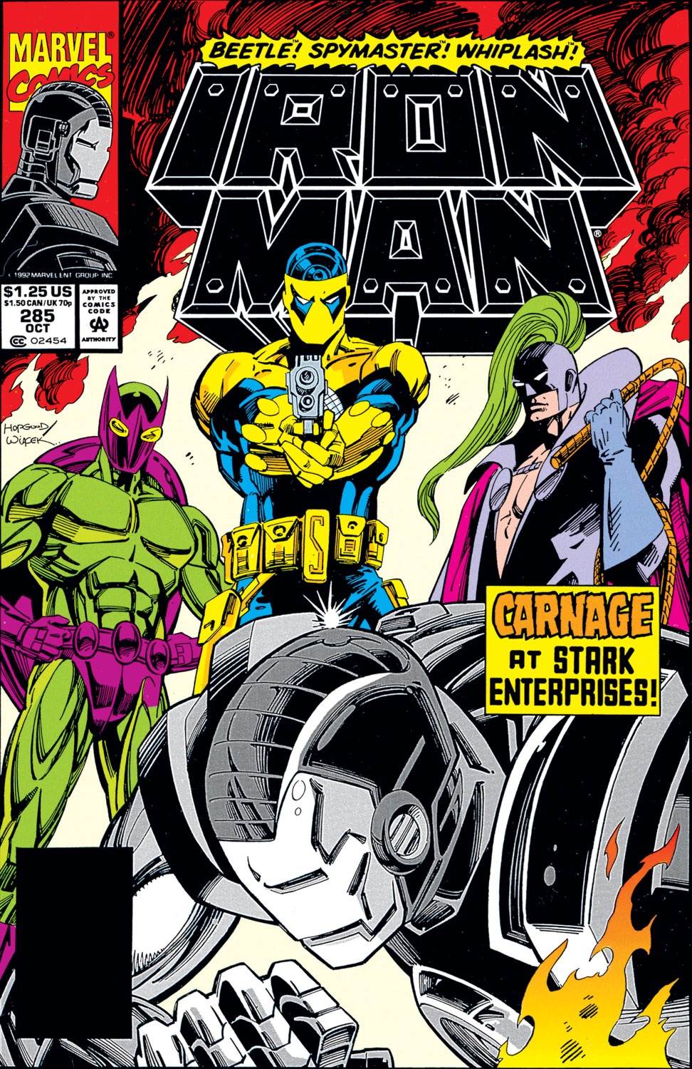 Read online Iron Man (1968) comic -  Issue #285 - 1