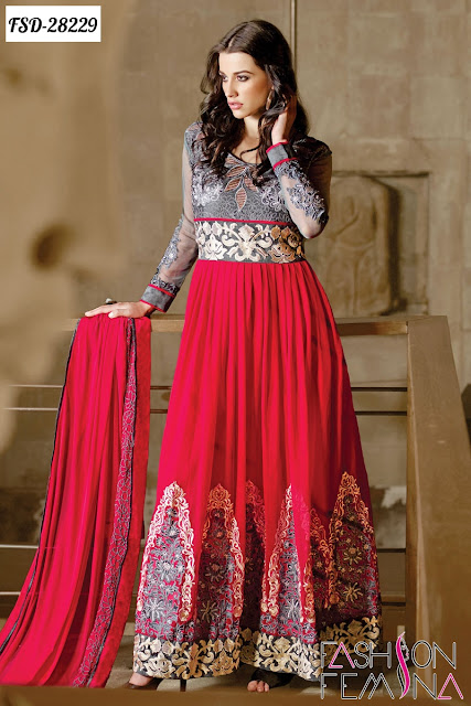 Online Shopping Anarkali Salwar Suit in india