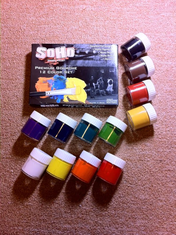 Rob's Art Supply Reviews SoHo Urban Artist Gouache