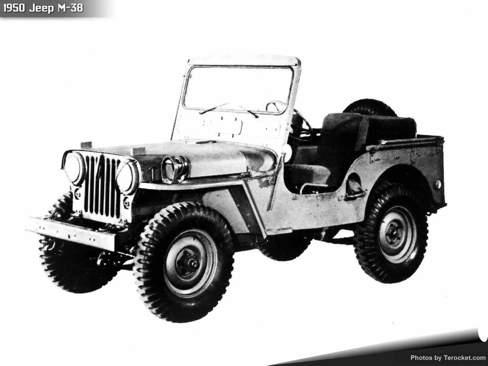Hình ảnh xe ô tô Jeep M-38 1950 & nội ngoại thất