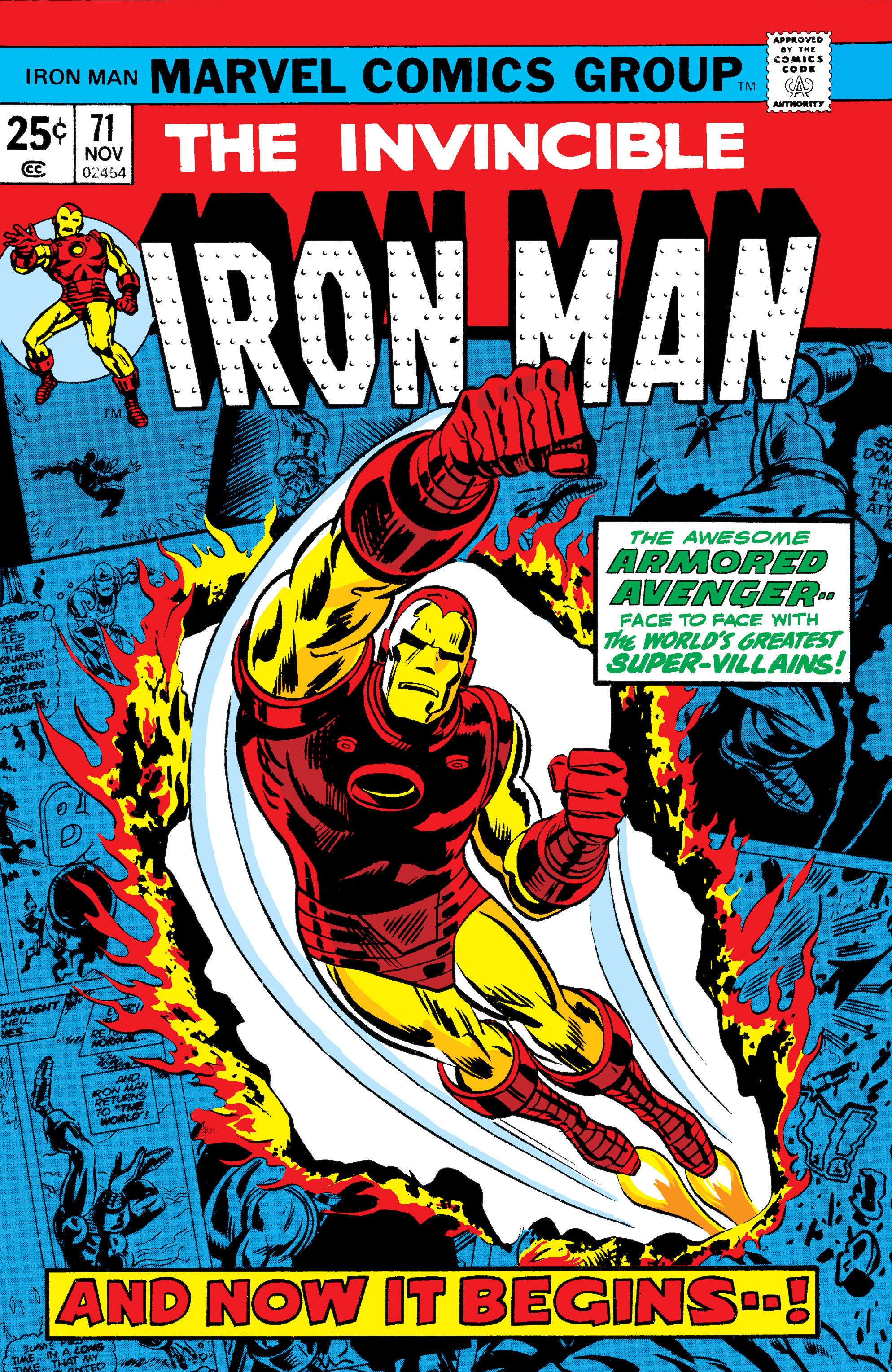 Read online Iron Man (1968) comic -  Issue #71 - 1