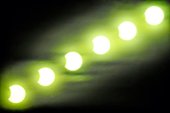 Hình ảnh nhật thực một phần ngày 29 tháng 4 - Ảnh đẹp thiên văn dacvn.com