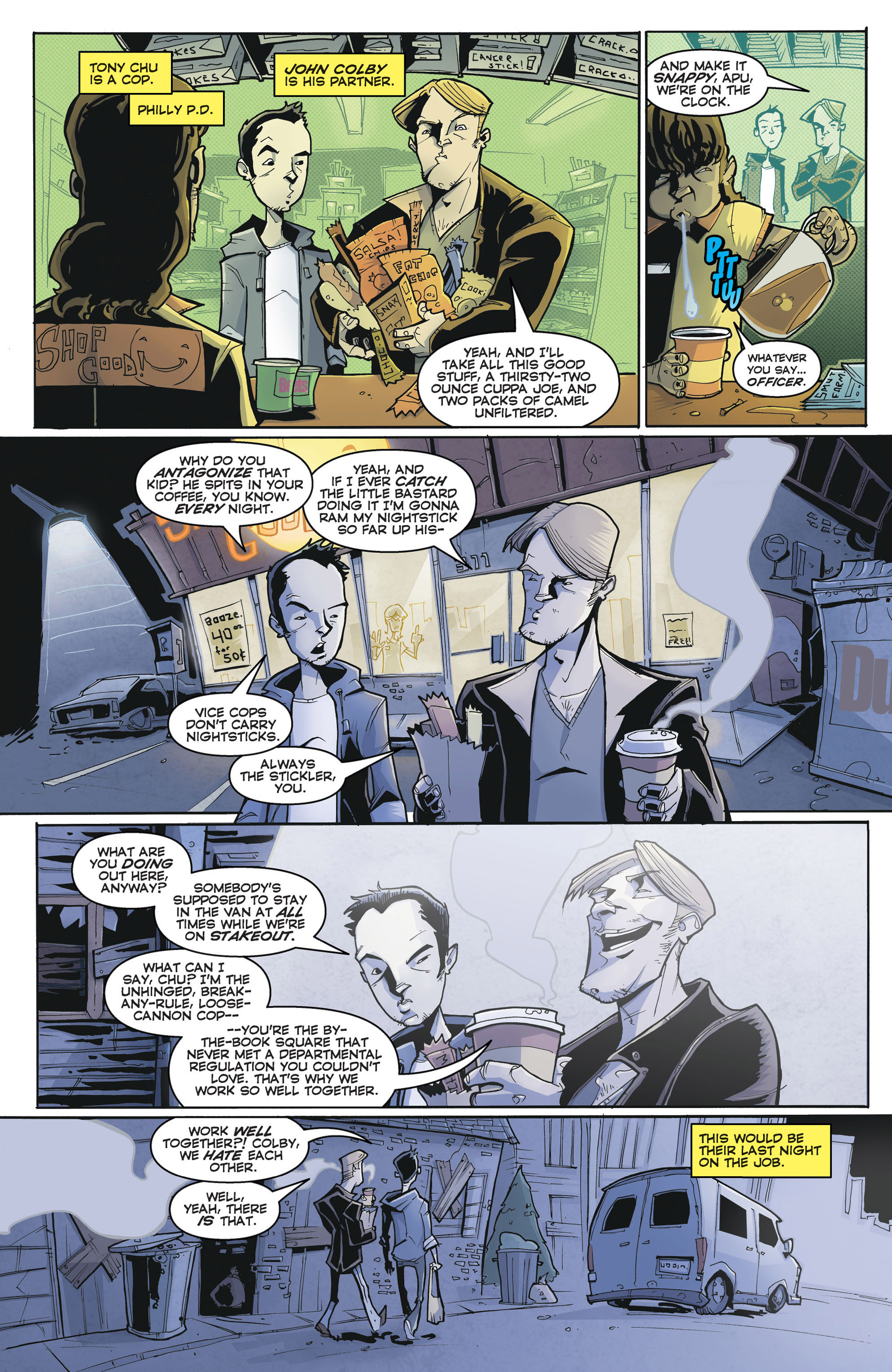 Read online Chew comic -  Issue # _TPB 1 - Taster´s Choise - 4